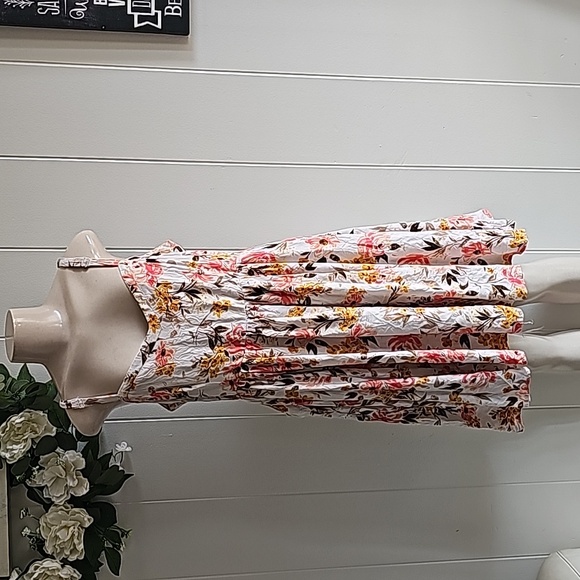 Torrid Women's Spaghetti Strap Dress Floral Size 1 - Picture 9 of 9